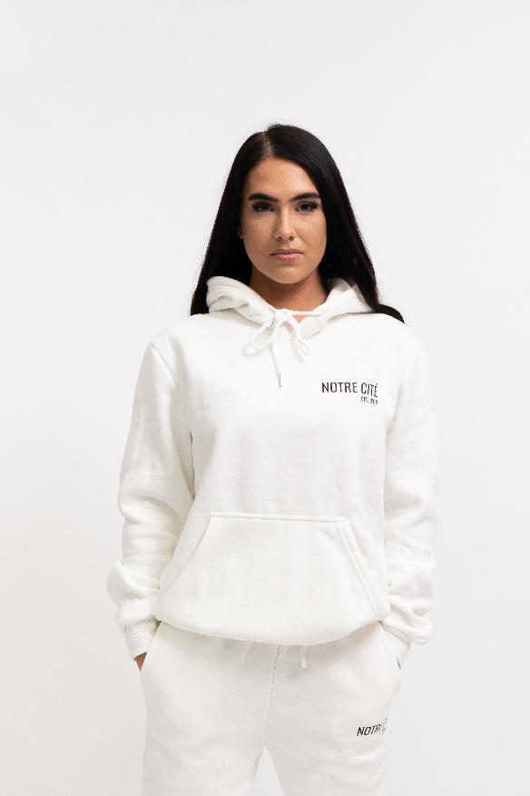 Area Classic Hoodie White