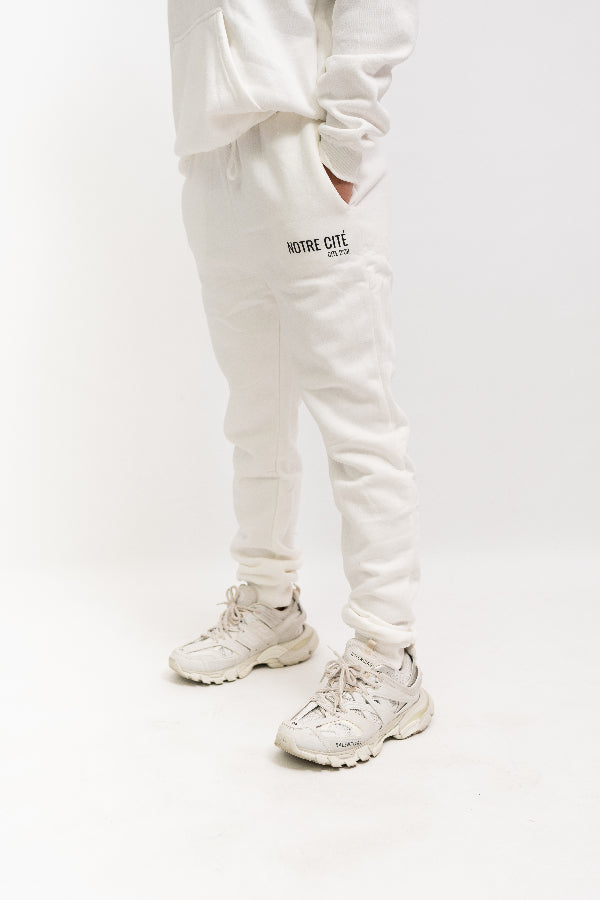 Classic White Sweatpants