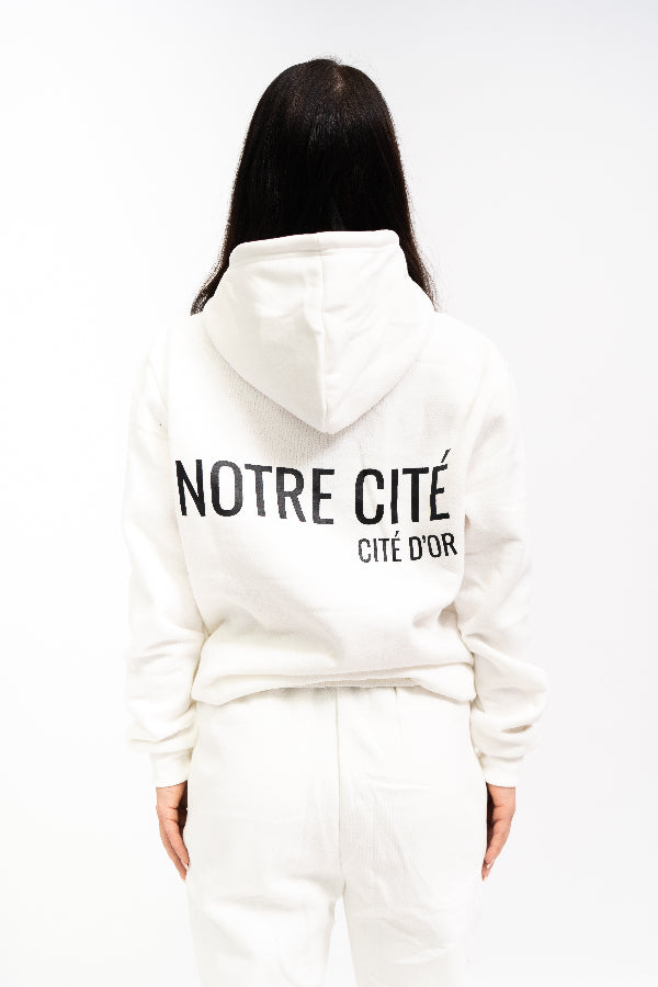 Area Classic Hoodie White