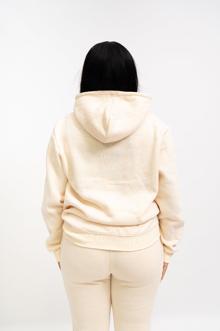 Evolution Classic Hoodie Pale Beige