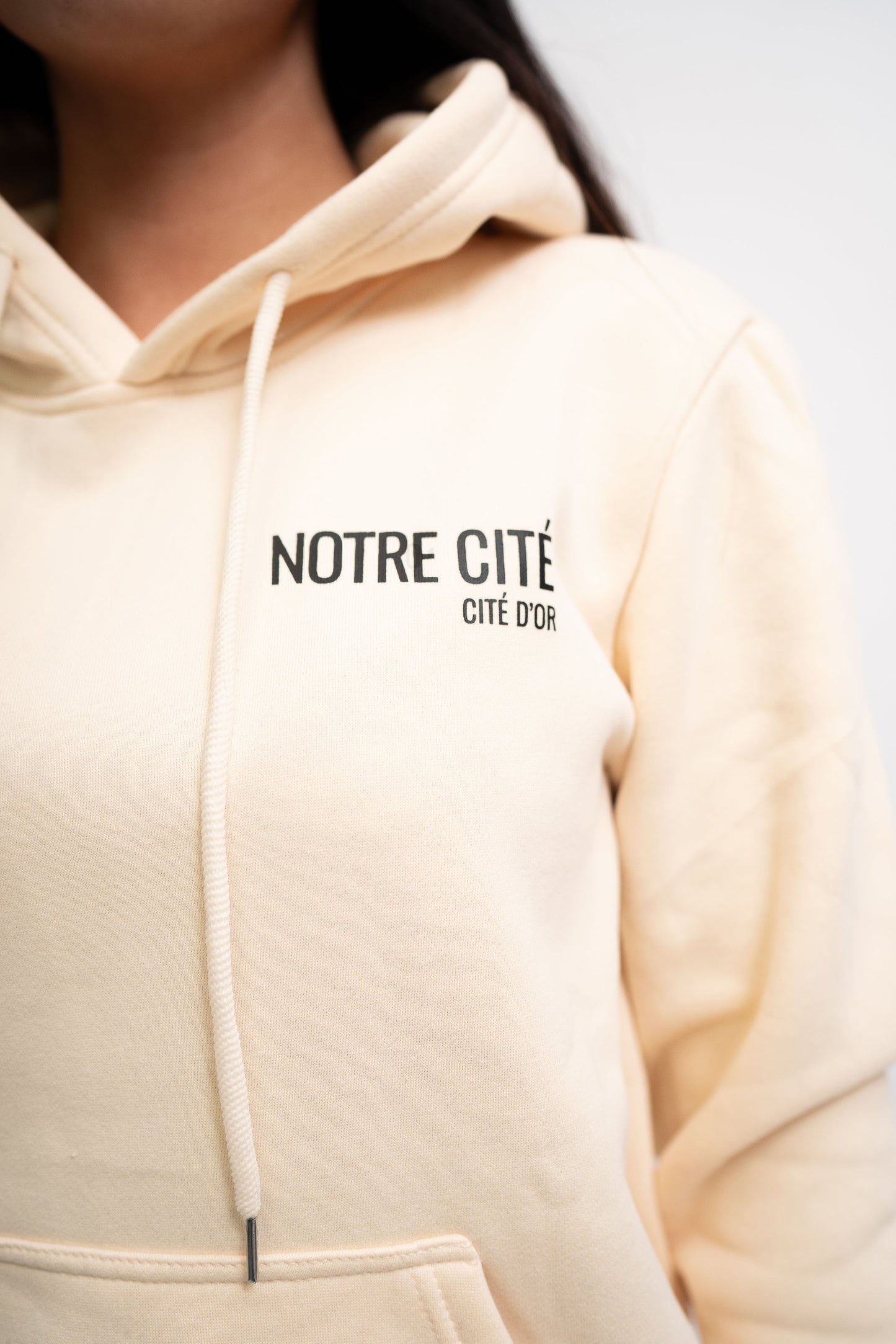 Area Classic Hoodie Pale Beige