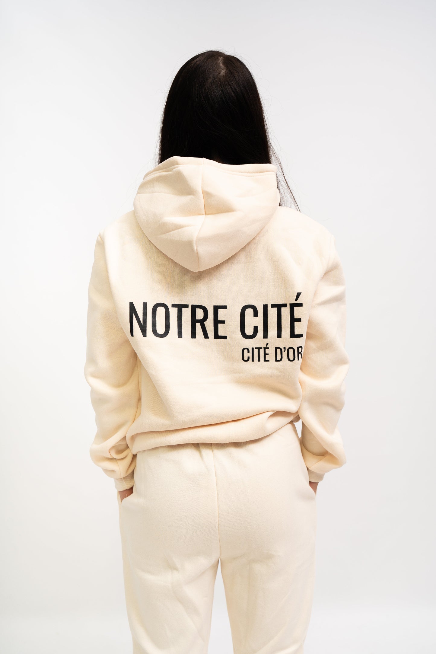 Area Classic Hoodie Pale Beige