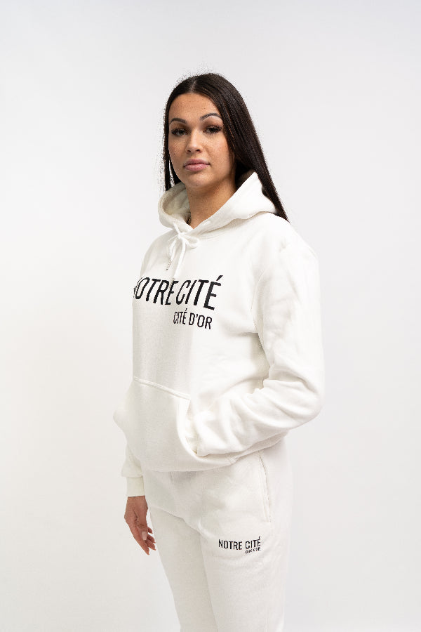 Evolution Classic Hoodie White