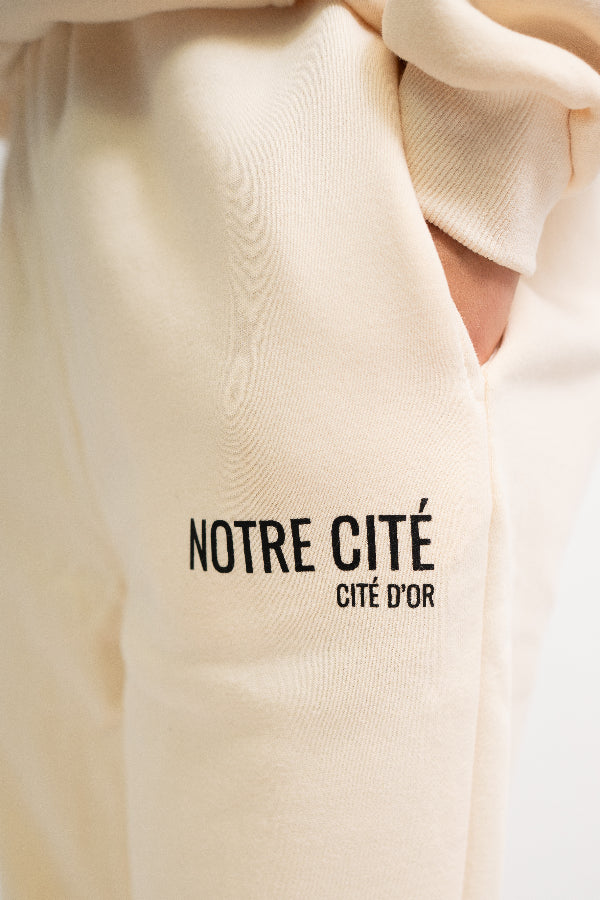 Classic Pale Beige Sweatpants
