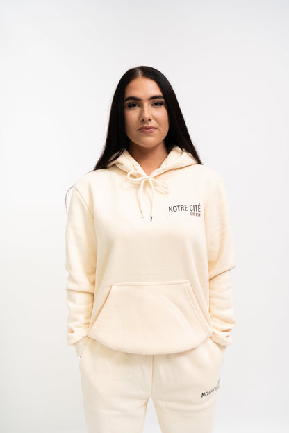 Area Classic Hoodie Pale Beige