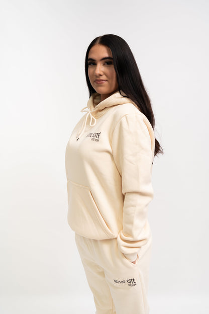 Area Classic Hoodie Pale Beige