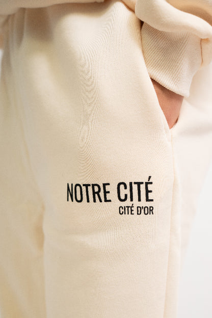 Classic Pale Beige Sweatpants